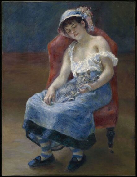 Pierre-Auguste Renoir, ‘Sleeping Girl’, 1880