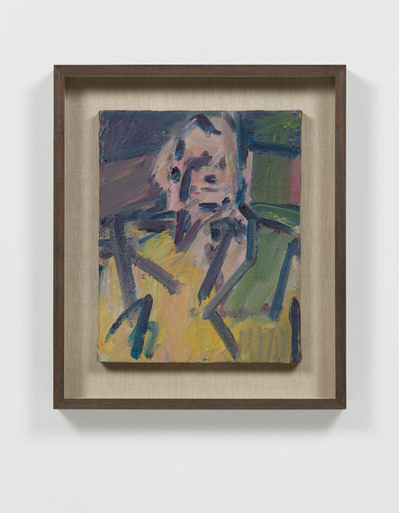 Frank Auerbach, ‘Portrait of David Landau’, 2020
