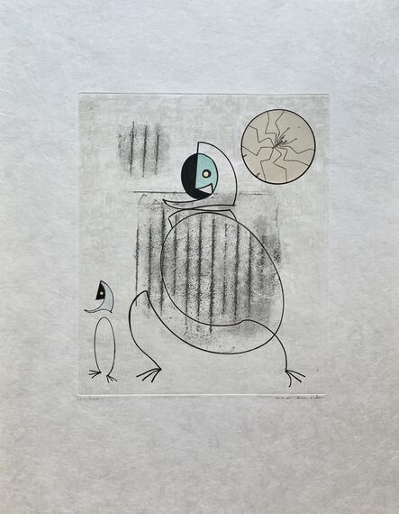 Max Ernst, ‘Mon fiancé est une idée saugrenue’, 1975