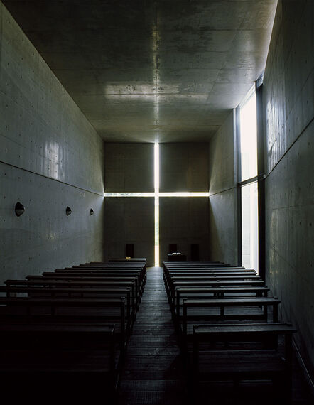 Tadao Ando, ‘Church of the Light (color 1500 A)’, taken in 1989-printed in 2019
