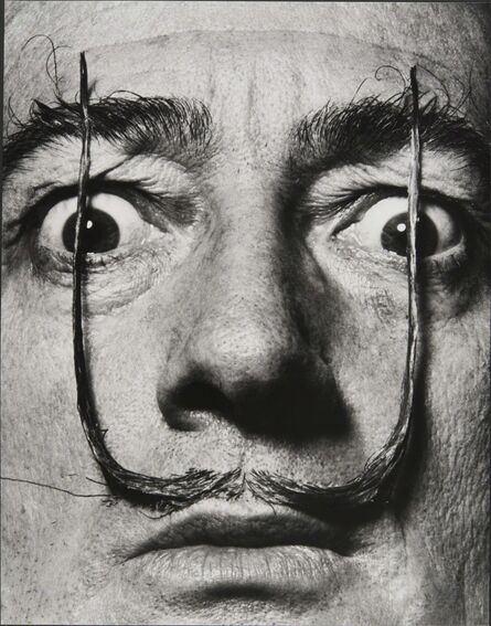 Philippe Halsman, ‘"Like two erect sentries, my mustache defends the entrance to my real self," Dalí’s Mustache’, 1953-1954