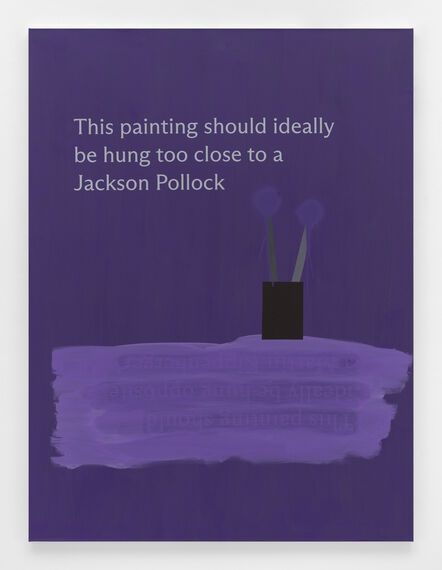 Jonathan Monk, ‘This Painting (Pollock)’, 2022