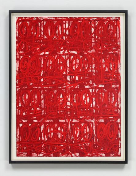 Rashid Johnson, ‘Untitled Large Anxious Red’, 2021