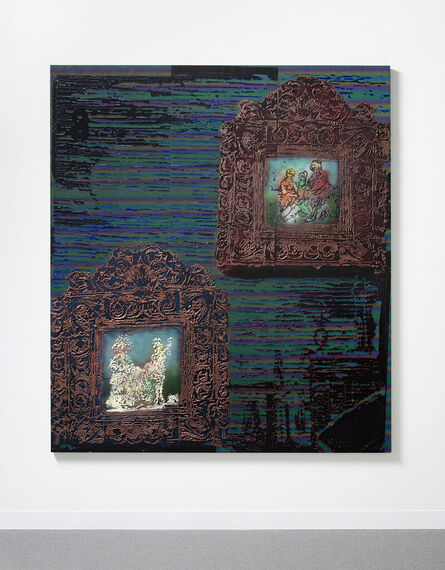 Austin Martin White, ‘Two framed works (casta)’, 2023
