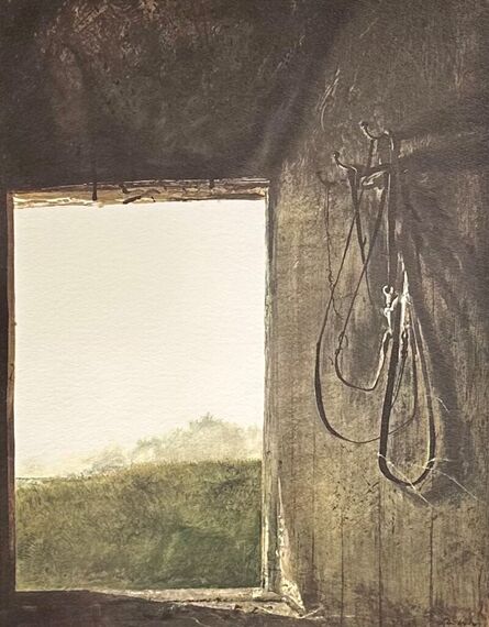 Andrew Wyeth, ‘Burning Off’, 1963