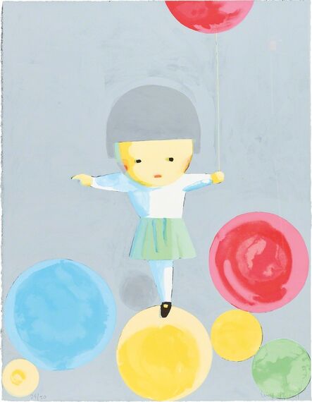 Liu Ye 刘野, ‘Little Girl With Balloons’, 2001