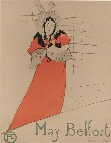 Henri de Toulouse-Lautrec, ‘May Belfort (D. 354; A. 116; W. P14)’, 1895