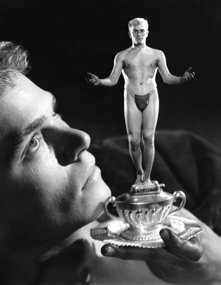 Bob Mizer, ‘Gustaf Holmes (With Trophy), Los Angeles’, 1951