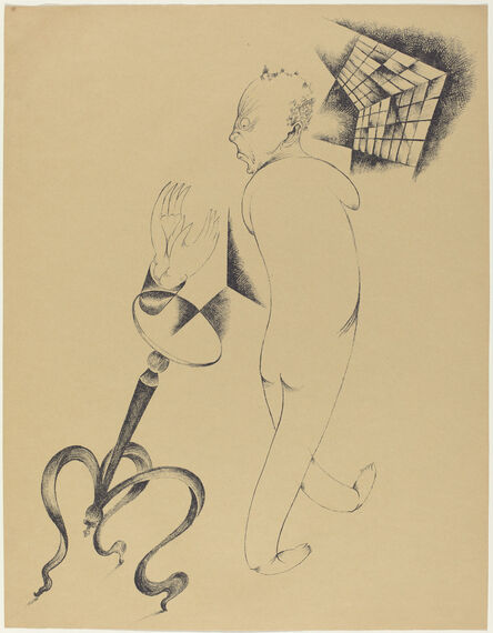 Heinrich Hoerle, ‘Hällucinationen (Hallucinations)’, 1920