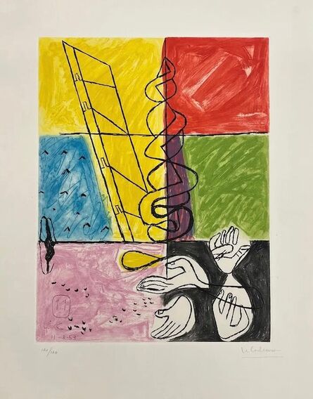 Le Corbusier, ‘Unité, Plate 11’, 1963-1965