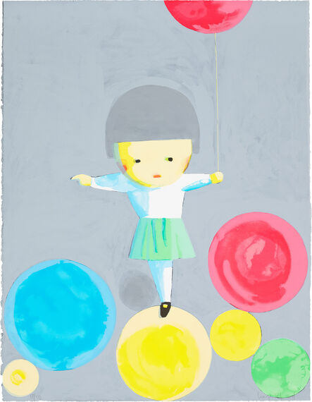 Liu Ye 刘野, ‘Little Girl With Balloons’, 2001