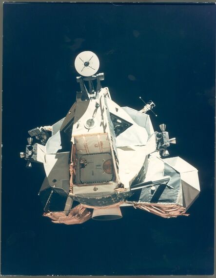 Ronald Evans, ‘The ascent stage of the Lunar Module returning from the Moon, Apollo 17, December 1972’