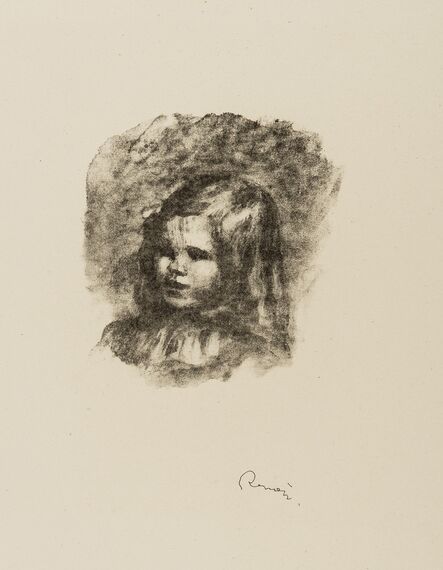 Pierre-Auguste Renoir, ‘Claude Renoir, Tourné à Gauche (Delteil 40; Stella 40)’, 1904