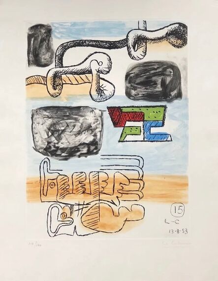 Le Corbusier, ‘Unité, Plate 15’, 1963-1965