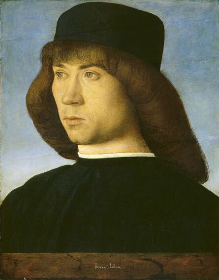 Giovanni Bellini, ‘Portrait of a Young Man’, ca. 1490