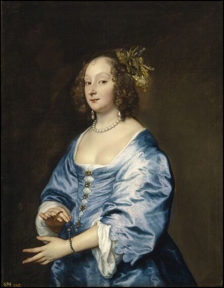 Anthony van Dyck, ‘Mary, Lady van Dyck, née Ruthven’, 1640