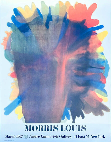 Morris Louis, ‘Poster for Morris Louis at Andre Emmerich Gallery, 1967’, 1975