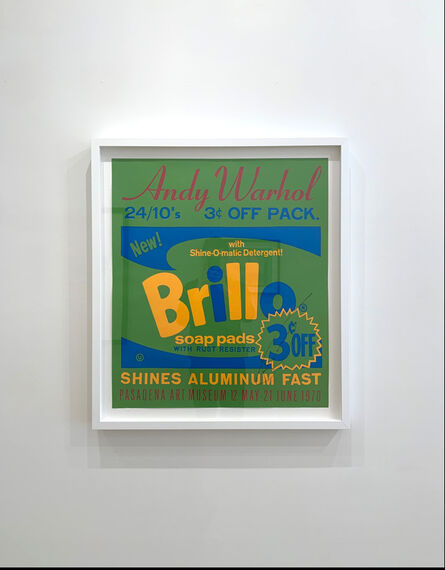 Andy Warhol, ‘Brillo (Pasadena Art Museum Exhibition Poster)’, 1970