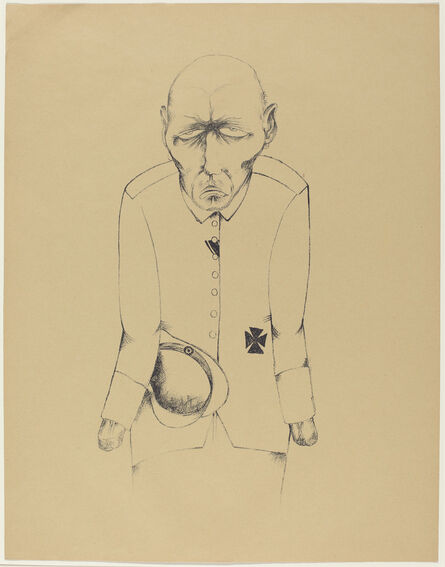Heinrich Hoerle, ‘Der Erwerbslose (The Unemployed Man)’, 1920