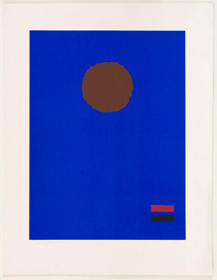 Adolph Gottlieb, ‘Blue Night’, 1970