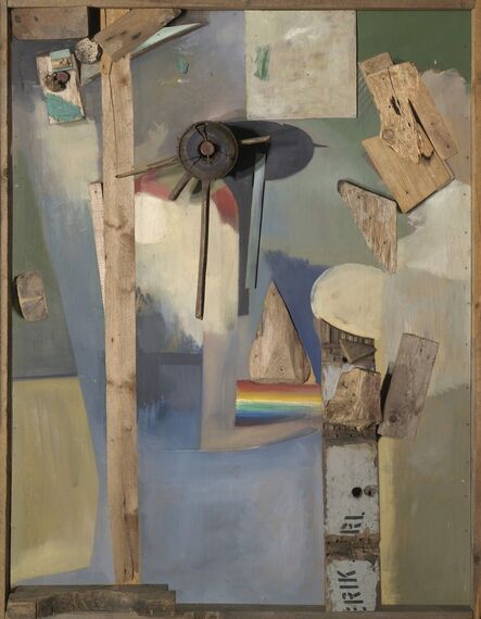 Kurt Schwitters, ‘Merzbild mit Regenbogen (Merz Picture With Rainbow)’, 1920-1939