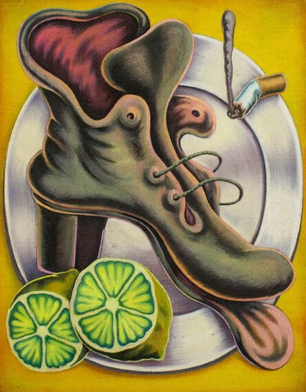 Pedro Pedro, ‘Boot With Lime and Cigarette on Plate’, 2018