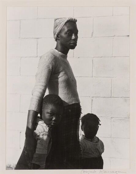 Consuelo Kanaga, ‘[She is the Tree of Life to them, Florida,]’, 1950