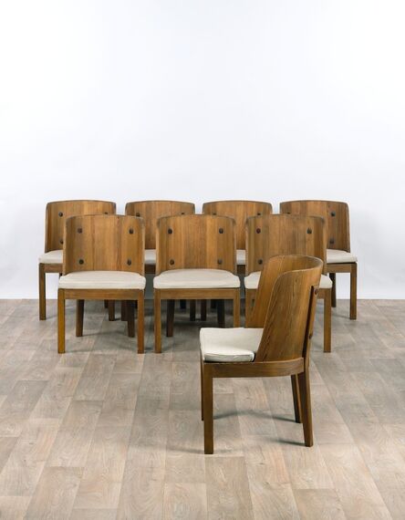 Axel Einar Hjorth, ‘Modèle Lovö Suite de huits chaises’, vers 1930