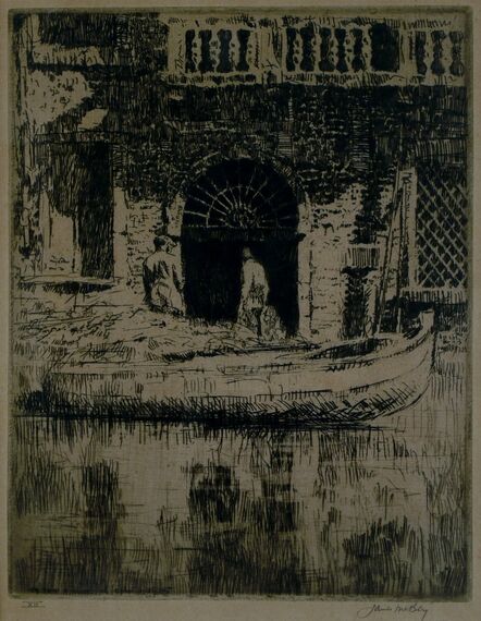 James McBey, ‘The Doorway’, 1925