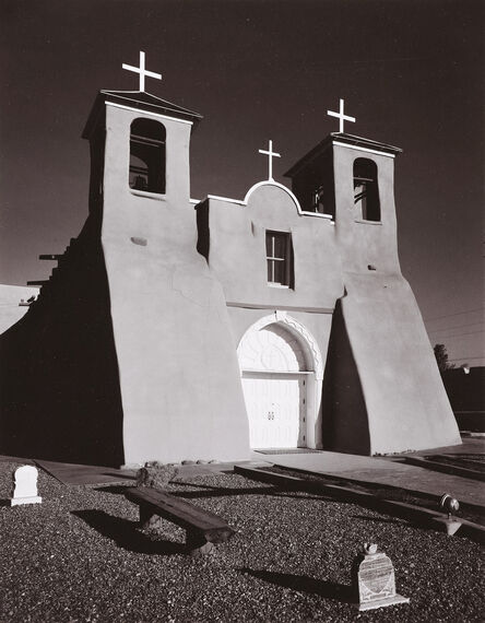 Morley Baer, ‘Mission Church, Rancho de Taos, NM’, 1973