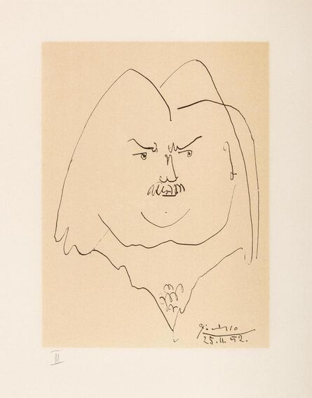 Pablo Picasso, ‘Balzac en Bas Casse et Picassos sans majuscule (eight works)’, 1957