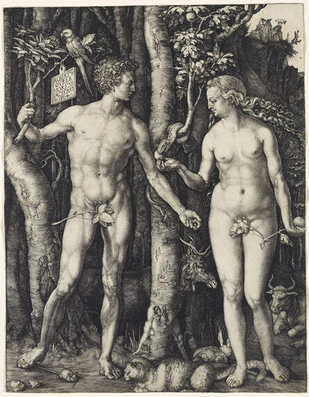 Albrecht Dürer, ‘Adam and Eve’, 1504