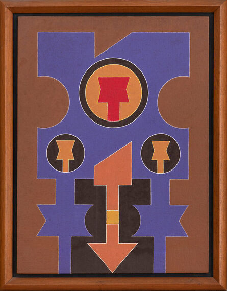Rubem Valentim, ‘Emblema - 89’, 1989