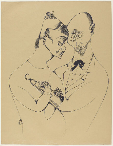 Heinrich Hoerle, ‘Das Ehepaar (The Married Couple)’, 1920