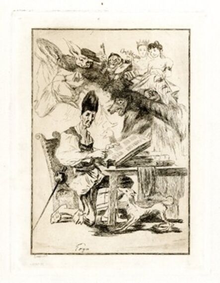 Félix Bracquemond, ‘Don Quixote’, 1860