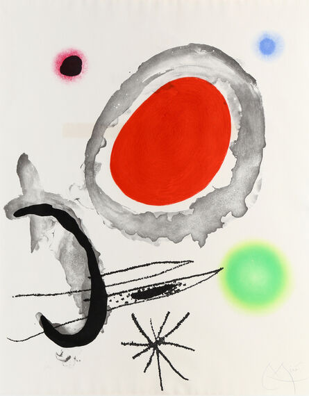 Joan Miró, ‘Oiseau Entre deux Astres’, 1967