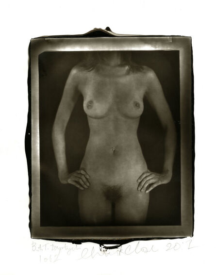 Chuck Close, ‘Untitled Torso Diptych’, 2012