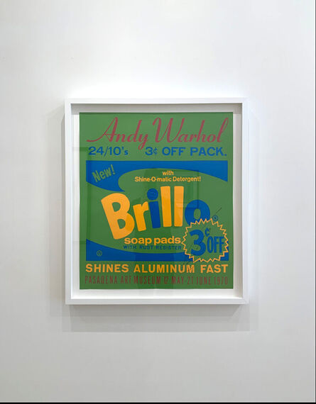 Andy Warhol, ‘Brillo (Pasadena Art Museum Exhibition Poster)’, 1970