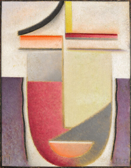 Alexej von Jawlensky, ‘Abstrakter Kopf: Winter’, 1927