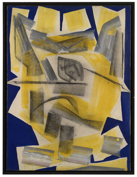 Herbert Zangs, ‘BULS I, Charcoal-Paintings’, 1957-1958