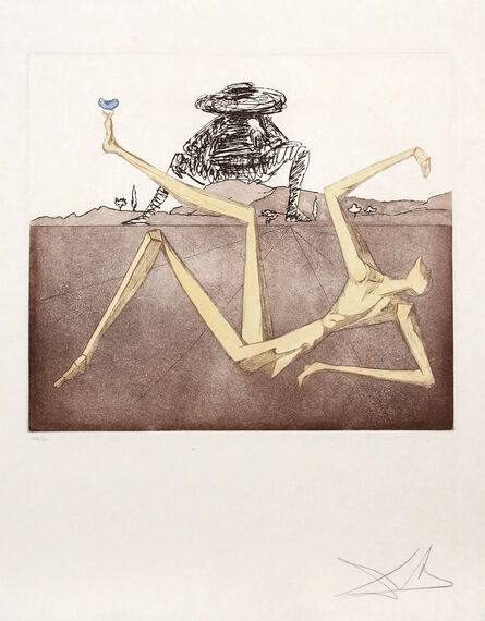 Salvador Dalí, ‘The Heart of Madness from Historia de Don Quichote de la Mancha’, 1980