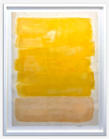 David Slivka, ‘Yellow on Yellow’, ca. 1965