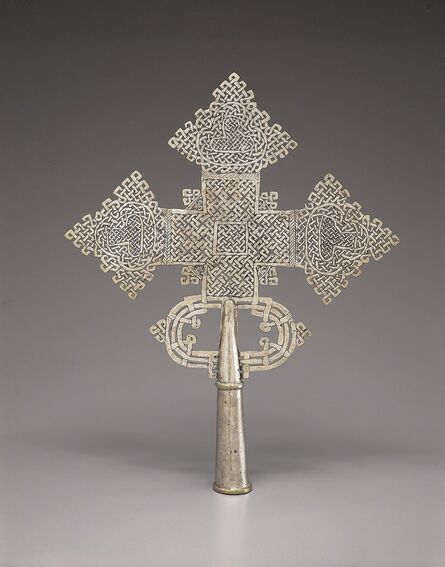 ‘Processional Christian Cross’, late 19th to early 20th century