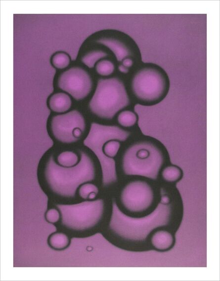 Ted Kincaid, ‘Orb Cluster 2 (purple/black)’, 2003