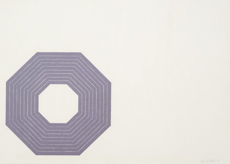 Frank Stella, ‘Purple Series’, 1972, Print, Lithograph, Caviar20