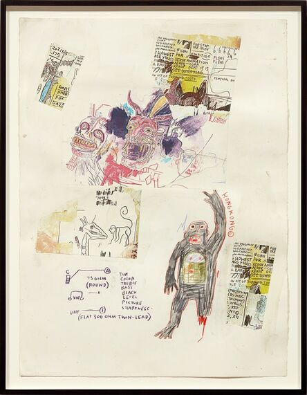 Jean-Michel Basquiat, ‘Hong Kong’, 1985