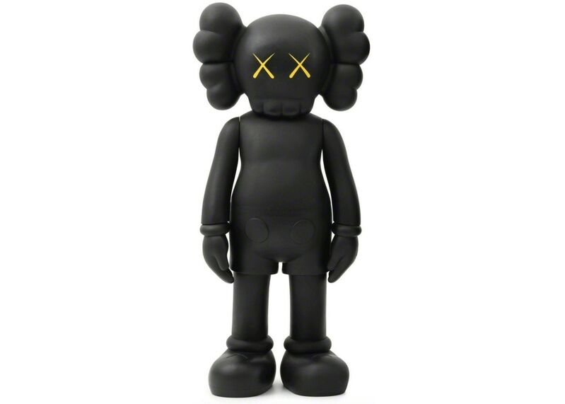 KAWS, ‘Companion (Black)’, 2016, Sculpture, Vinyl toy, Lougher Contemporary