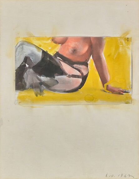 Claes Oldenburg, ‘Untitled (Nude)’, 1962