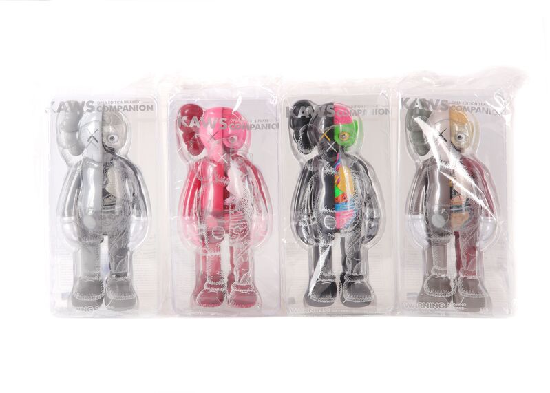 KAWS, ‘Companion Open Edition’, 2016, Sculpture, Full set of eight Companion figures in all four colourways, Chiswick Auctions