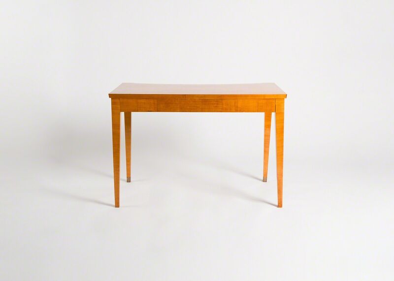 Jacques Quinet, ‘Writing Table’, ca. 1940, Design/Decorative Art, Maple, gilt bronze, Maison Gerard